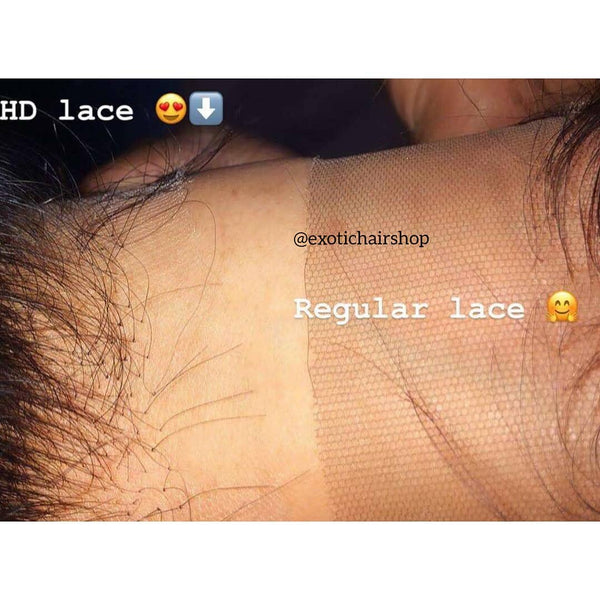 HD Film Lace / Illusion Lace 13x6 Frontal - Exotic Hair Shop