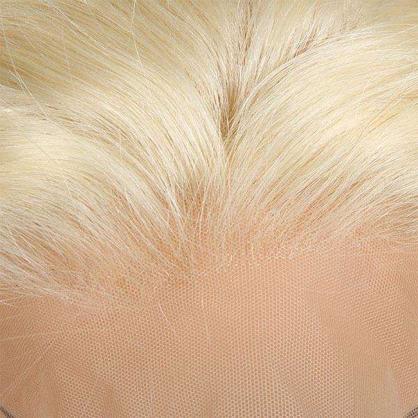 HD Film Lace / HD Lace Wig on a 4x4 Closure 613 Blonde Straight - Exotic Hair Shop