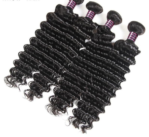 4 Malaysian Exotic Wave Bundles - Exotic Hair Shop