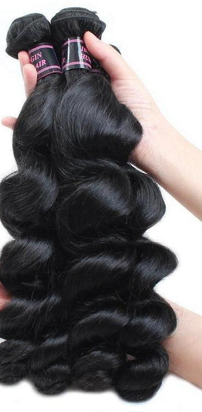 4 Malaysian Loose Wave Bundles - Exotic Hair Shop