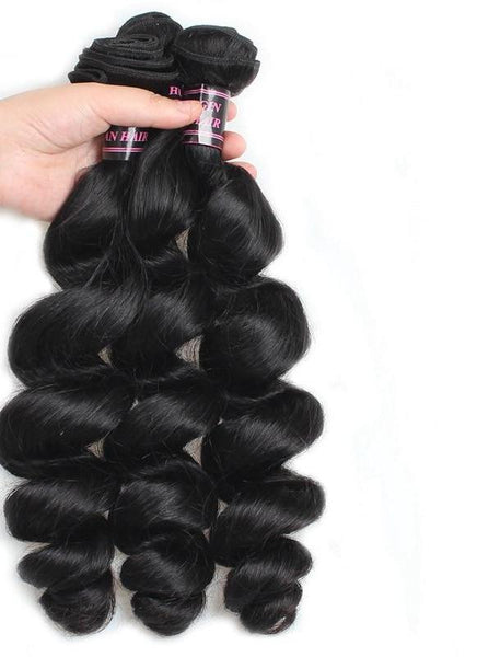 3 Indian Loose Wave Bundles - Exotic Hair Shop