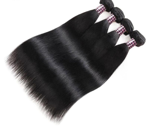 4 Indian Straight Hair Bundles - Exotic Hair Shop