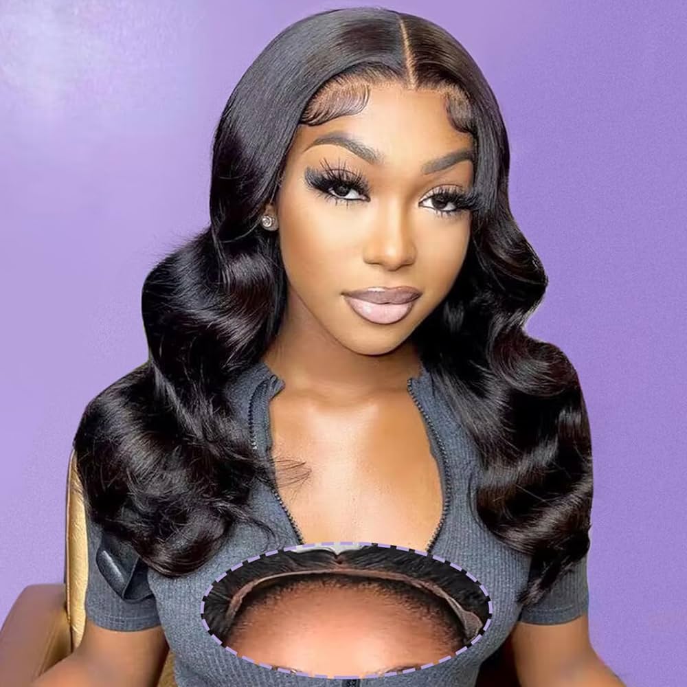 Wear&Go HD 4x4/5x5 Lace Closure Body Wave Human Hair Wig