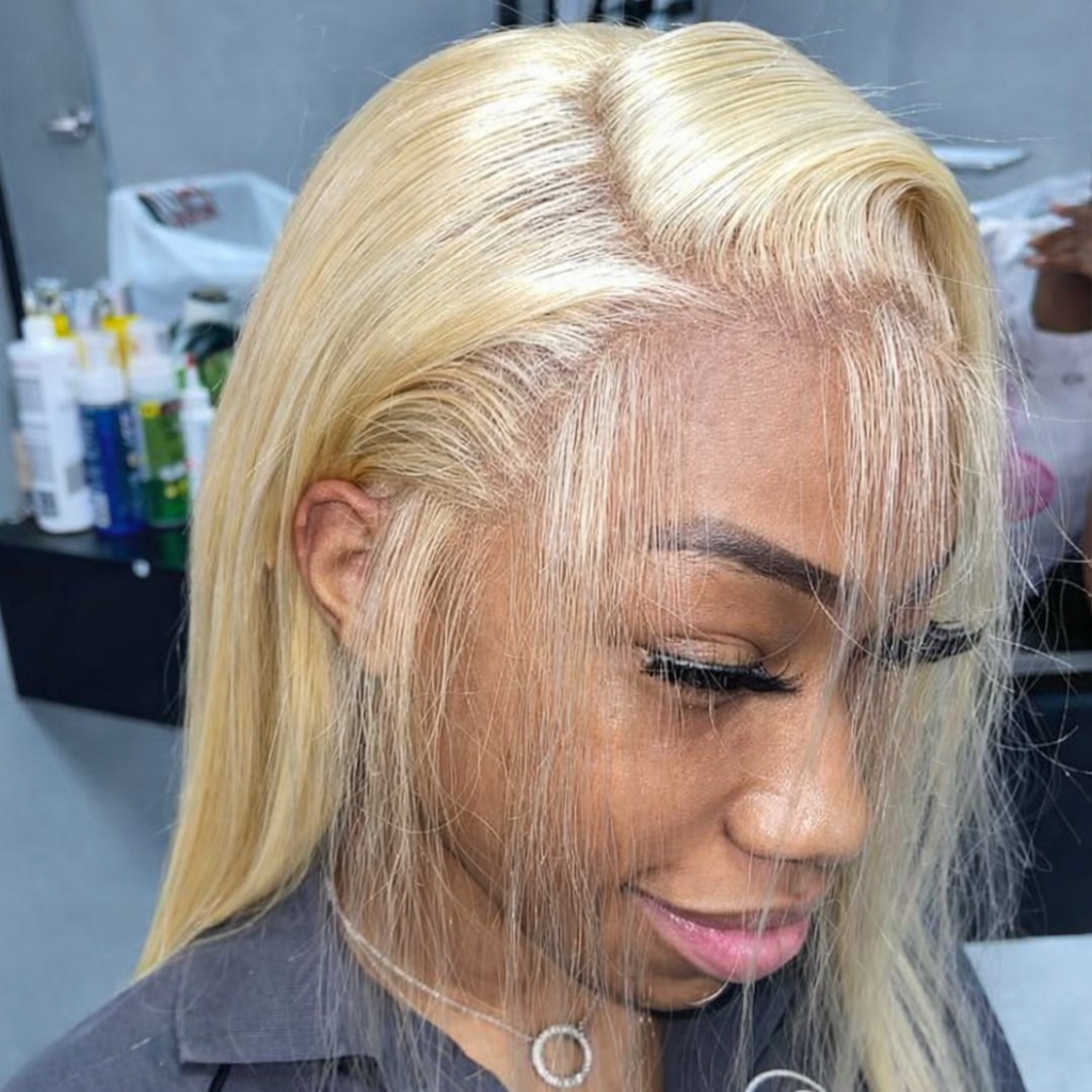613 Blonde HD Lace Wig on a 13x4 Frontal 180% Density