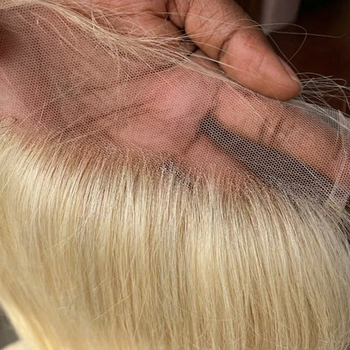 613 Blonde HD Lace Wig on a 5x5 Closure 300% Density