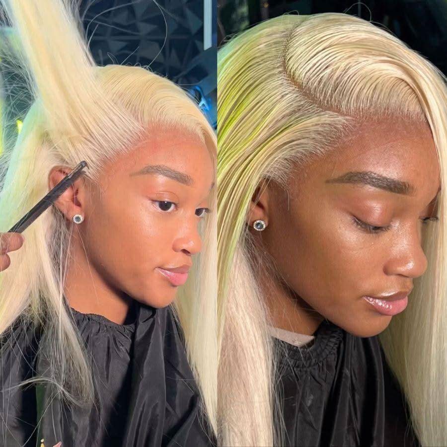 613 Blonde HD Lace Wig on a 13x6 Frontal 300% Density