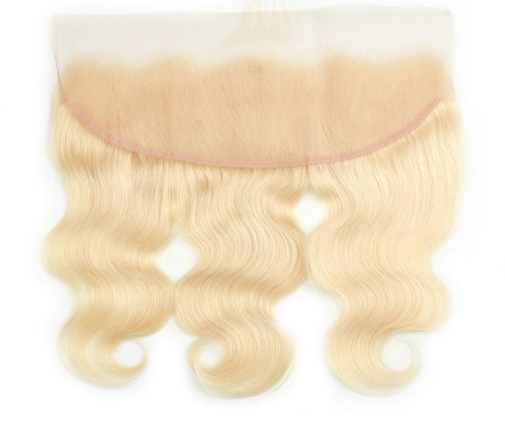 3 Brazilian Body Wave Blonde #613 Bundles with 13x4 Lace Frontal - HDLace.com
