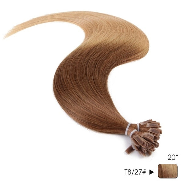 U/Nail Tip Fusion Hair Extensions in Ombre Colors - Exotic Hair Shop