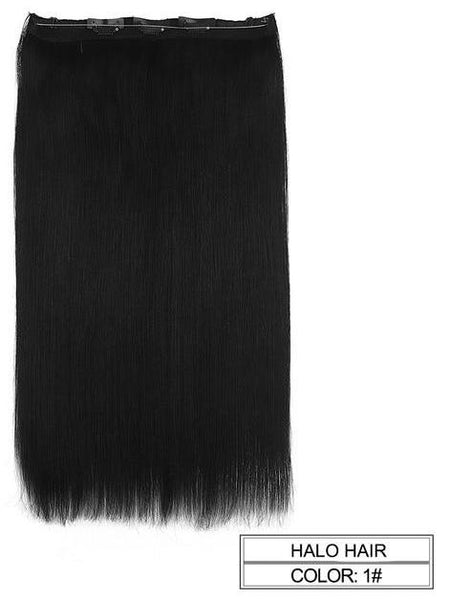 Voluminous Halo Extension Band 100% Virgin Brazilian Hair - Exotic Hair Shop