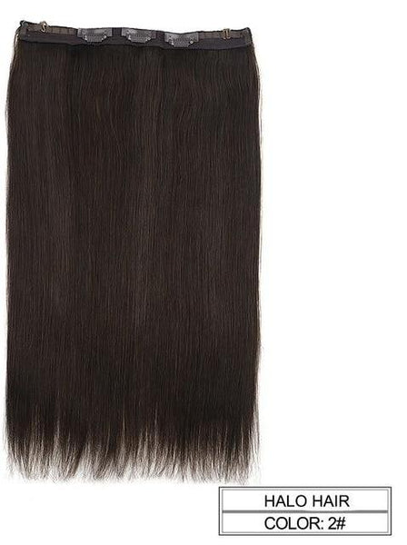 Voluminous Halo Extension Band 100% Virgin Brazilian Hair - Exotic Hair Shop
