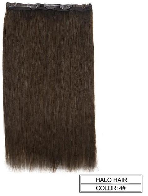 Voluminous Halo Extension Band 100% Virgin Brazilian Hair - Exotic Hair Shop