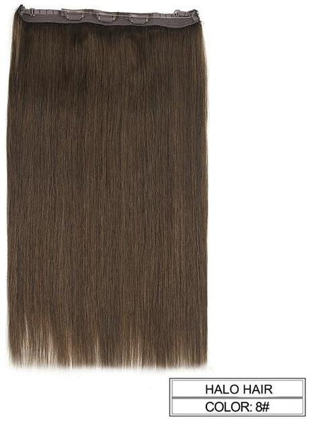 Voluminous Halo Extension Band 100% Virgin Brazilian Hair - Exotic Hair Shop