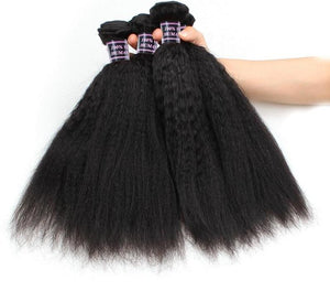 4 Malaysian Yaki Straight Bundles - Exotic Hair Shop