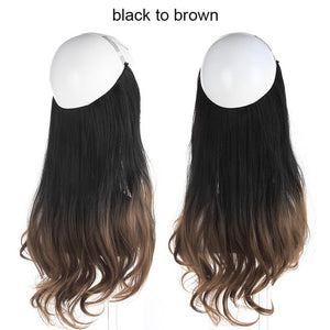 Voluminous Halo Hair Extension Band 14-18 Inches - Exotic Hair Shop