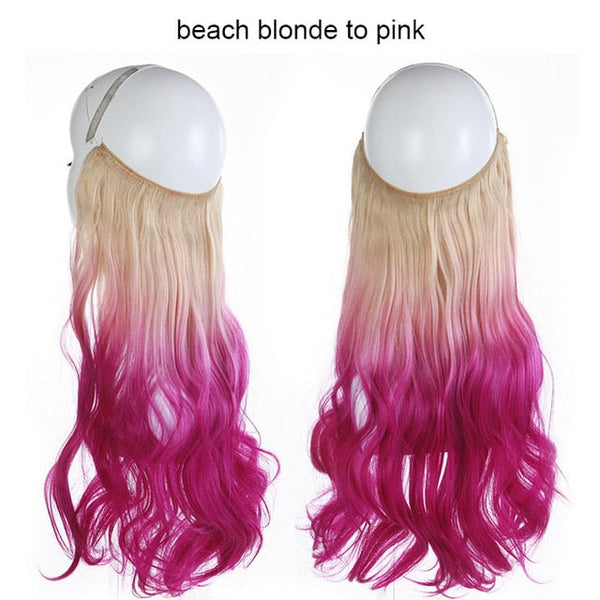 Voluminous Halo Hair Extension Band 14-18 Inches - Exotic Hair Shop
