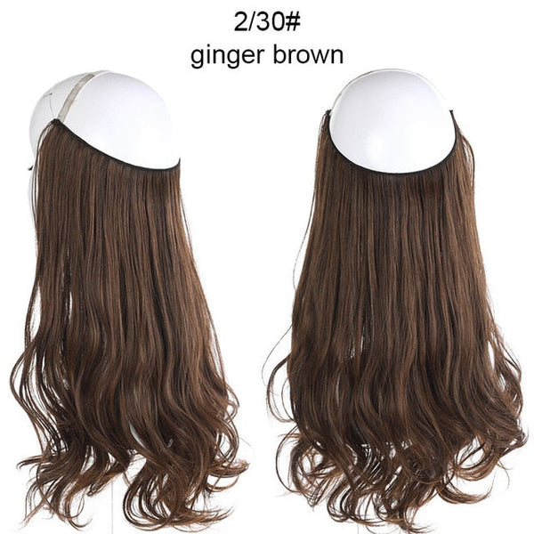 Voluminous Halo Hair Extension Band 14-18 Inches - Exotic Hair Shop