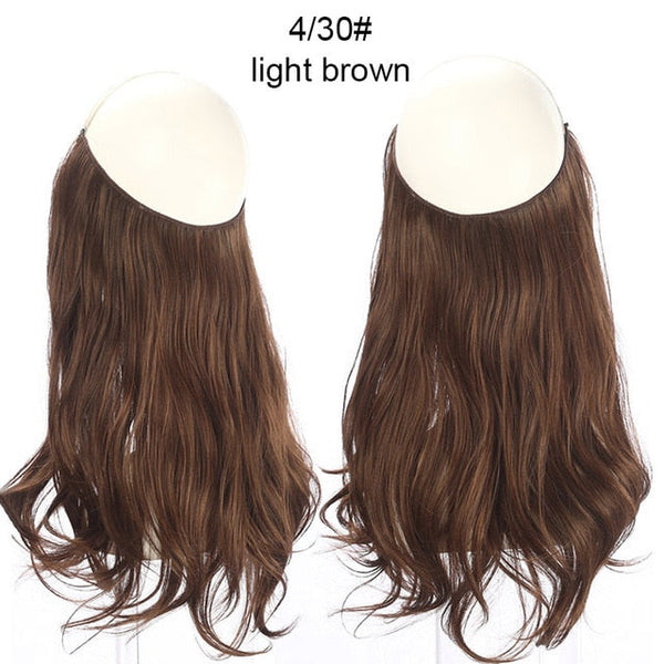 Voluminous Halo Hair Extension Band 14-18 Inches - Exotic Hair Shop