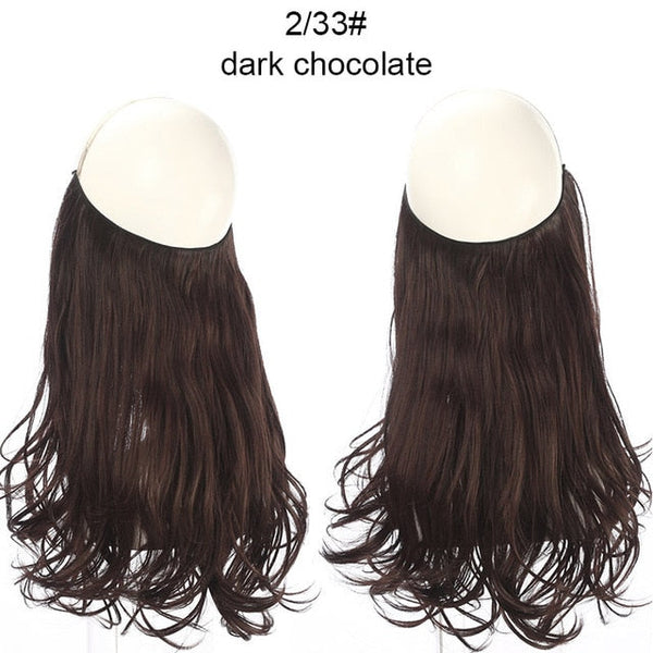 Voluminous Halo Hair Extension Band 14-18 Inches - Exotic Hair Shop