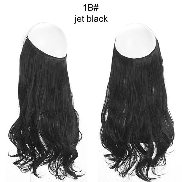 Voluminous Halo Hair Extension Band 14-18 Inches - Exotic Hair Shop