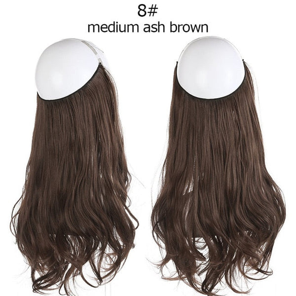 Voluminous Halo Hair Extension Band 14-18 Inches - Exotic Hair Shop