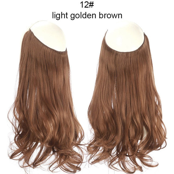 Voluminous Halo Hair Extension Band 14-18 Inches - Exotic Hair Shop