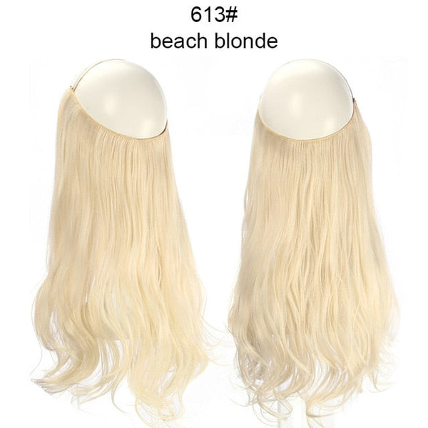 Voluminous Halo Hair Extension Band 14-18 Inches - Exotic Hair Shop