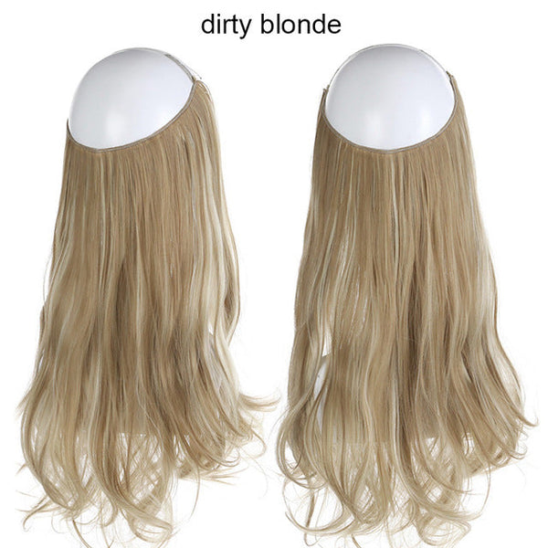 Voluminous Halo Hair Extension Band 14-18 Inches - Exotic Hair Shop