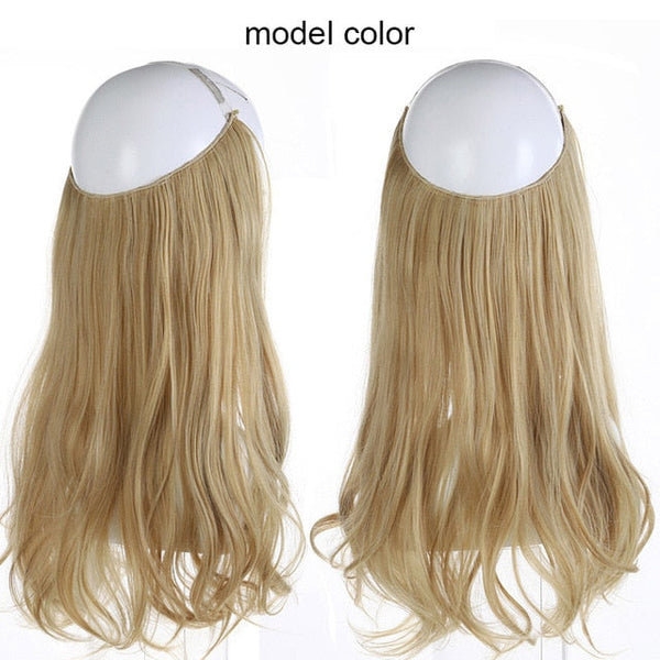 Voluminous Halo Hair Extension Band 14-18 Inches - Exotic Hair Shop