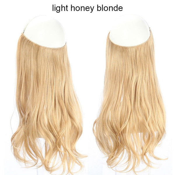 Voluminous Halo Hair Extension Band 14-18 Inches - Exotic Hair Shop