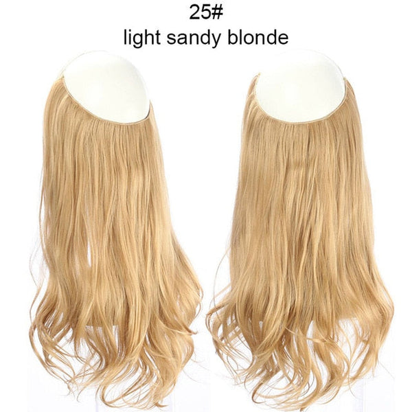 Voluminous Halo Hair Extension Band 14-18 Inches - Exotic Hair Shop