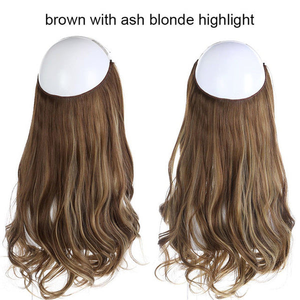 Voluminous Halo Hair Extension Band 14-18 Inches - Exotic Hair Shop