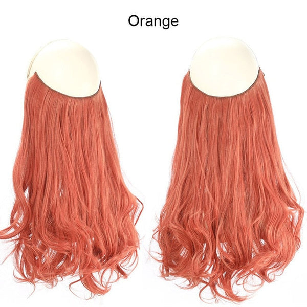 Voluminous Halo Hair Extension Band 14-18 Inches - Exotic Hair Shop